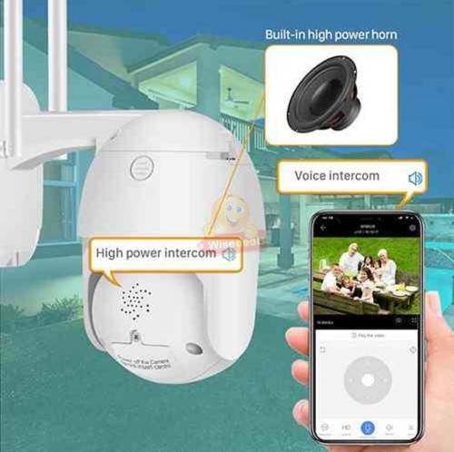 Waterproof OUTDOOR WIFI IP Camera, Waterproof, Support SD Card, Night Vision