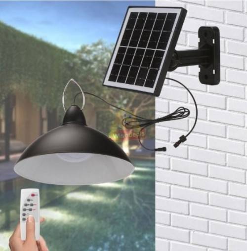 LED SOLAR Light with Remote Control - Indoor or outdoor