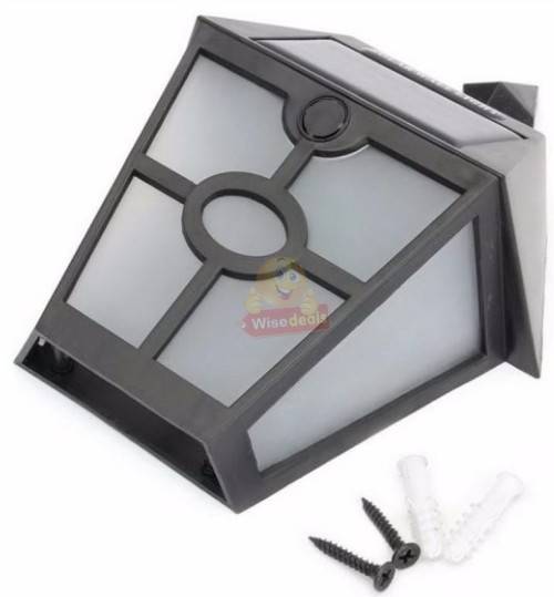 Solar Wall Light with Motion Control and Dim Mode