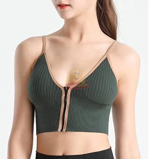 Free Size Sexy Threaded Front V Zipper Underwear