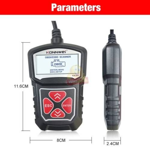OBD2 Universal Vehicle Diagnostic Scanner - PLEASE SEE NEW DELIVERY FEES