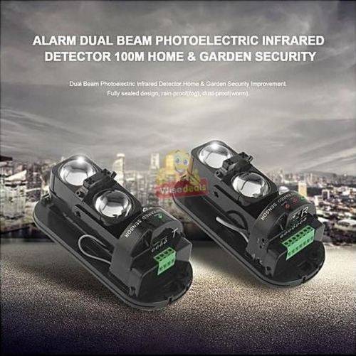 ABT-150 Alarm 2 Beams Infrared Photoelectric Detector