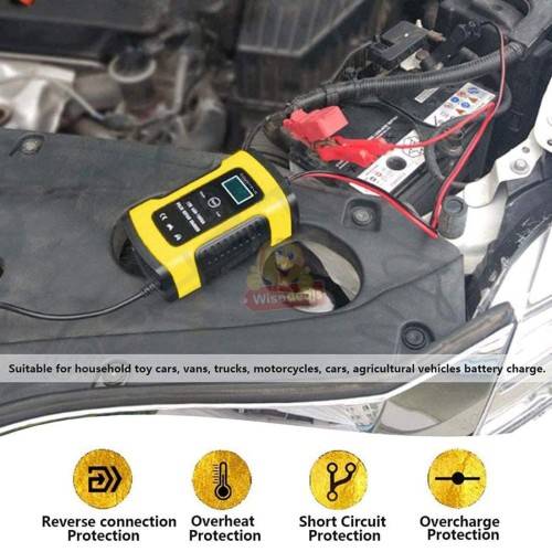 12V 6A Intelligent Smart Pulse Repair Charger - START AT R1 ONLY