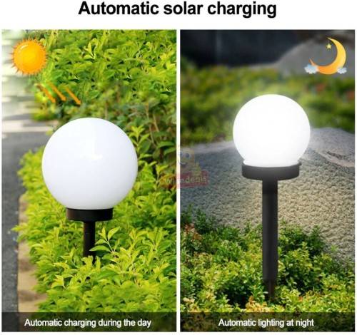 4 PIECE Solar LED Waterproof Lights