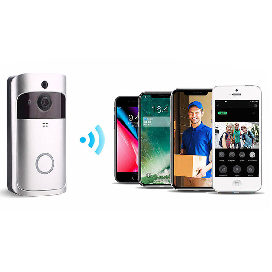 WIFI Smart HD Video Doorbell Camera and Intercom with Night Vision