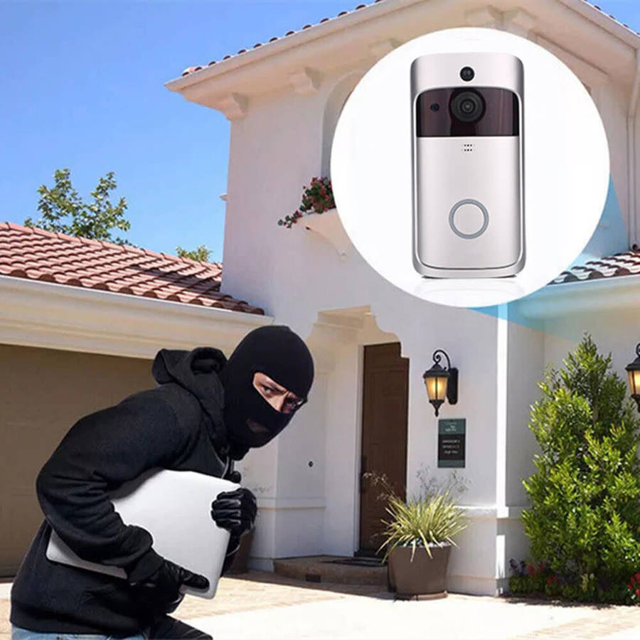WIFI Smart HD Video Doorbell Camera and Intercom with Night Vision