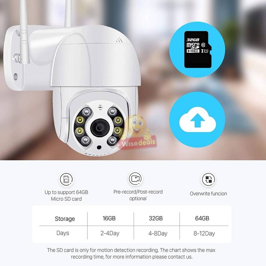 Waterproof OUTDOOR WIFI IP Camera