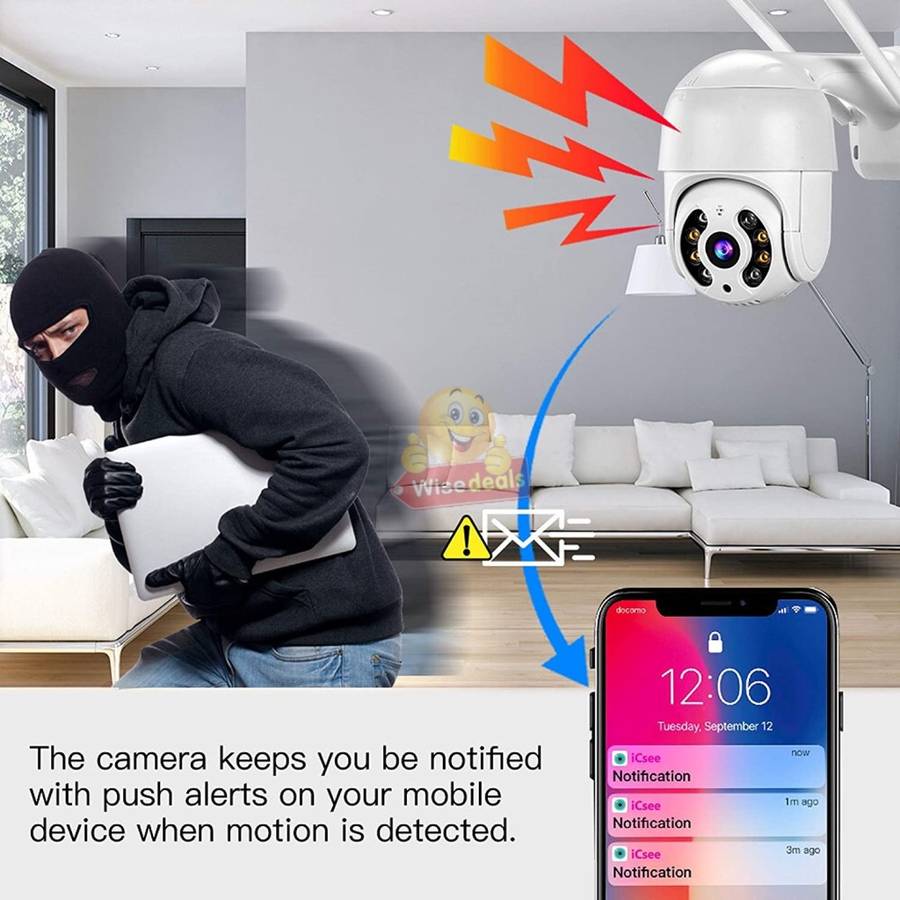 Waterproof OUTDOOR WIFI IP Camera