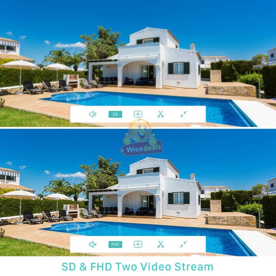 Waterproof OUTDOOR WIFI IP Camera