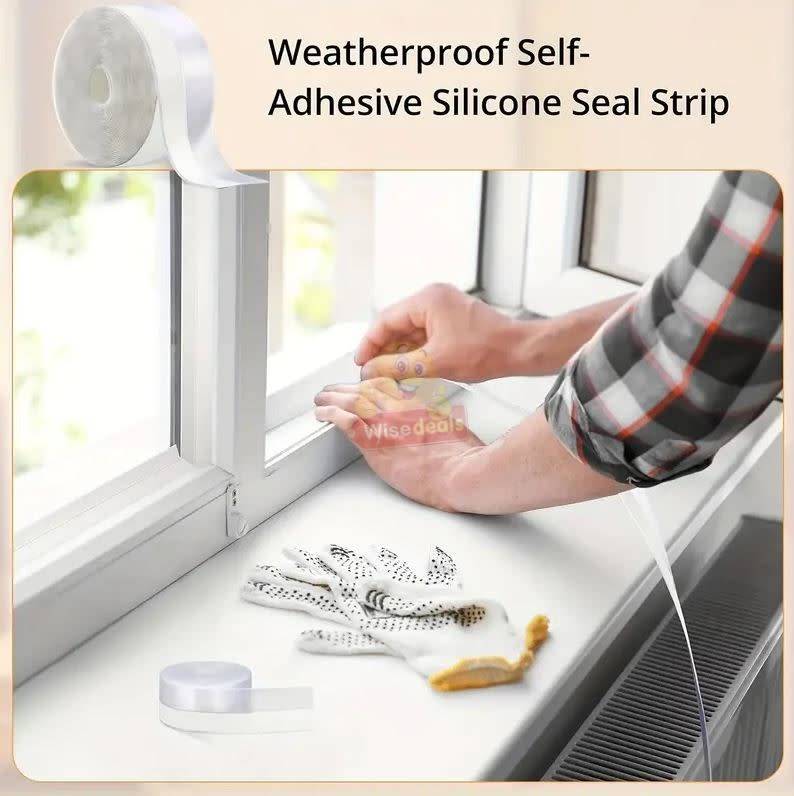 Super Strong Waterproof Self-Adhesive Silicone Seal Strip Tape - START R1 ONLY