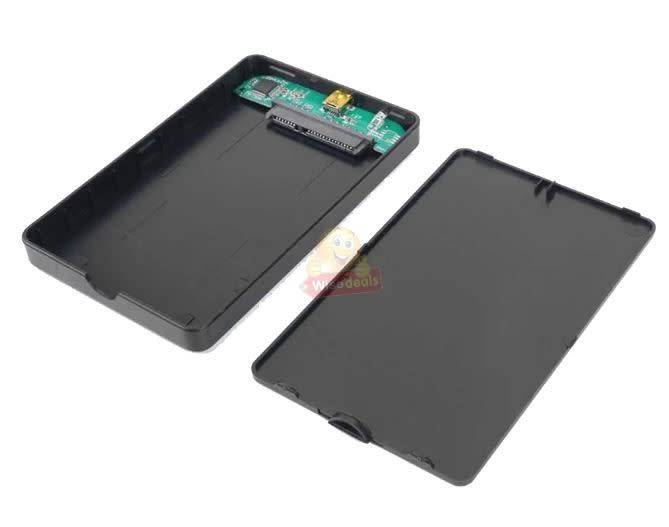 2.5-inch Hard Drive Box SATA USB 2.0 Portable SSD Disk HDD External Hard Disk Enclosure Case