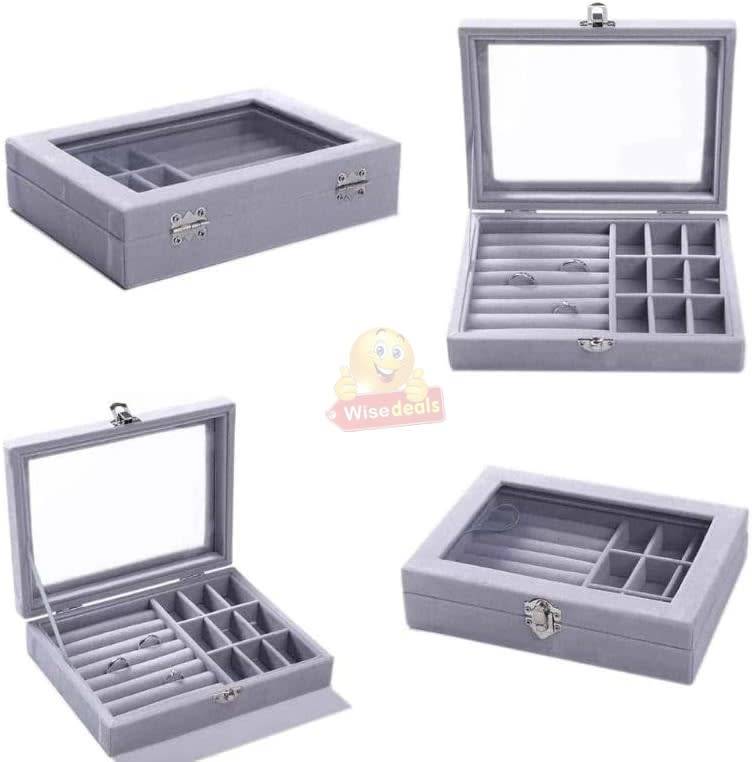 Exquisite Velvet Jewellery Box and Organizer for all you Jewellery