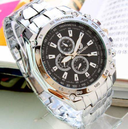 Orlando Mens Luxury Tungsten Steel Quartz Wrist Watch