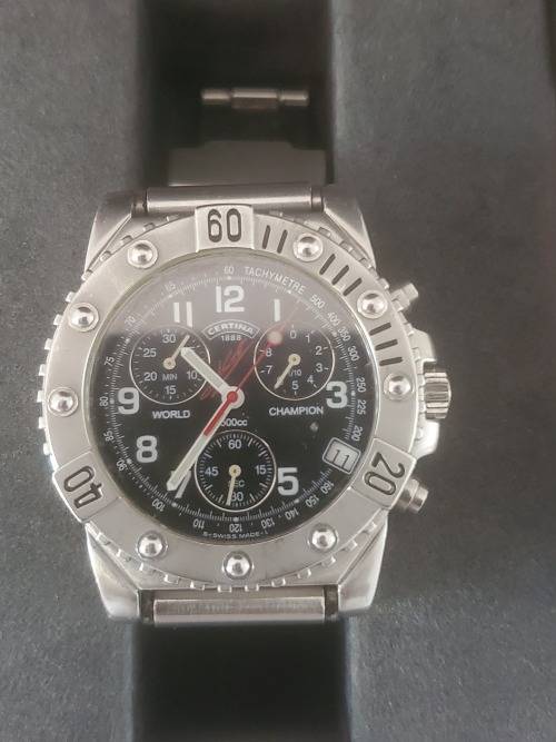 CERTINA. Alex Criville, World Champion Edition, No.1101/1999