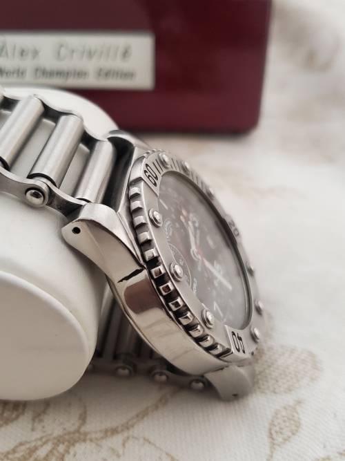 CERTINA. TOGETHER WITH FITTED BOX AND PAPERS Alex Criville, World Champion Edition, No.1101/1999