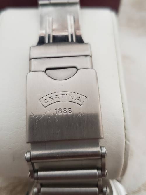 CERTINA. TOGETHER WITH FITTED BOX AND PAPERS Alex Criville, World Champion Edition, No.1101/1999