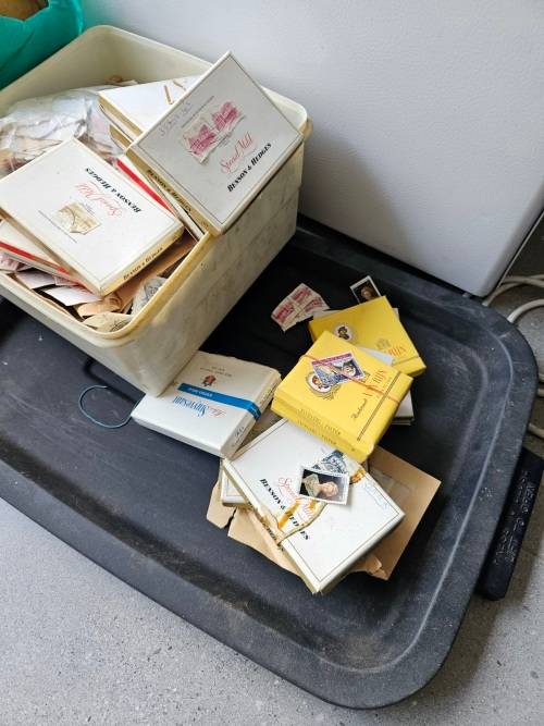 Large stamp collection