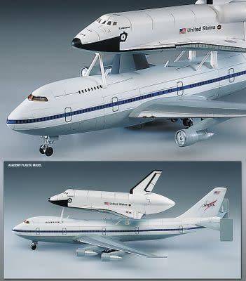 Academy 1:288 Space Shuttle and NASA Transporter
