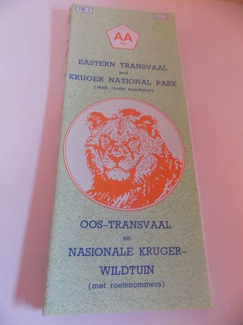 For ELMAR ONLY - KRUGER MAP