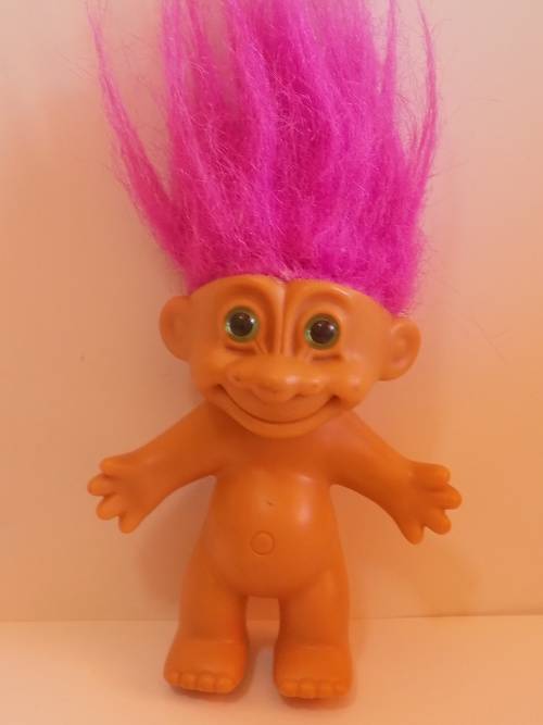 Russ Troll with Purple Hair