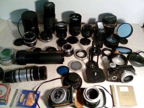Nikon, Asahi, Pentax lenses and Other Accessories