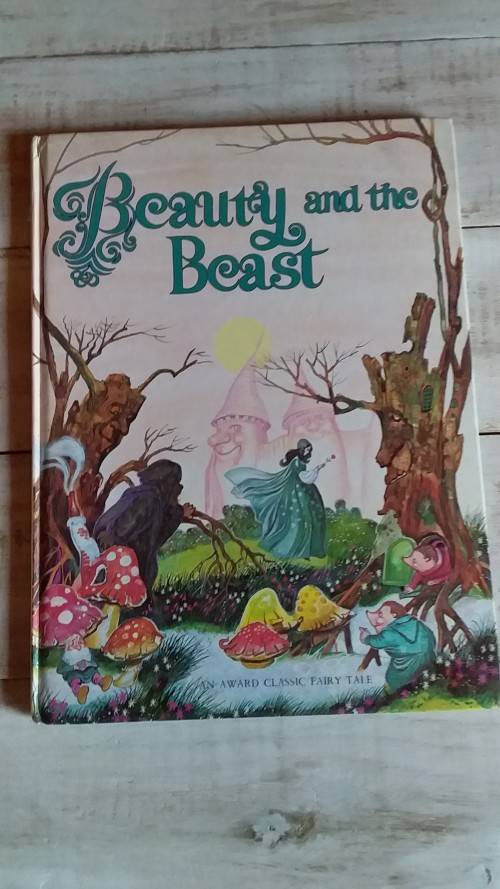 Beauty and the Beast - 1980's Hardcover A4 Size Good Condition