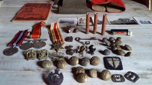 Joblot Vintage Military Items