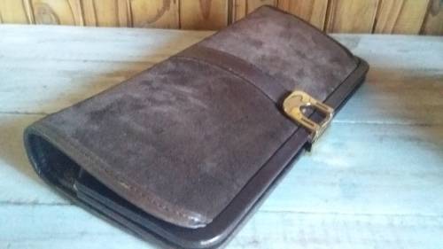 Vintage Bally Leather Clutch Bag