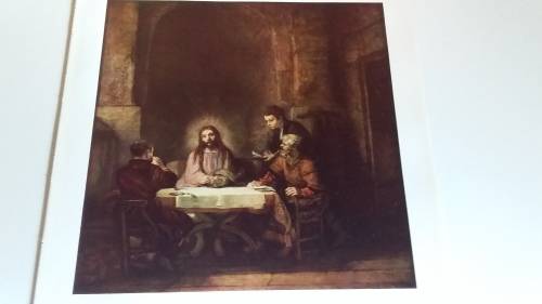 The Supper at Emmaus - Rembrandt van Rijn (1606 - 1669) Plate