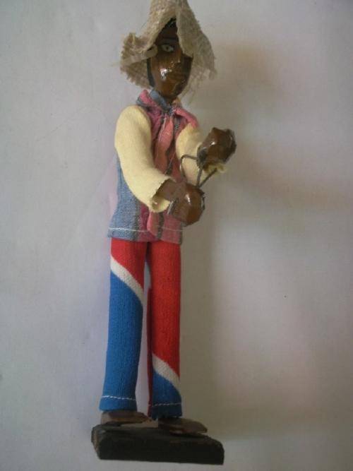 Wooden Wire Crafter Figurine