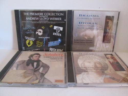 Set of Four Different Classical Music CD'S FOR ONE BID