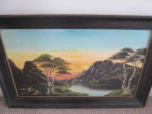 Original Landscape Oil Painting by Janssen (2)