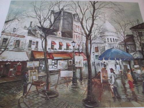 Quality B Georges Print 1982 Edition by Arterire Paris - Made in France