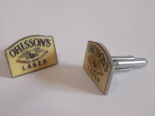 Pair of Ohlsson's Lager Cuff Links