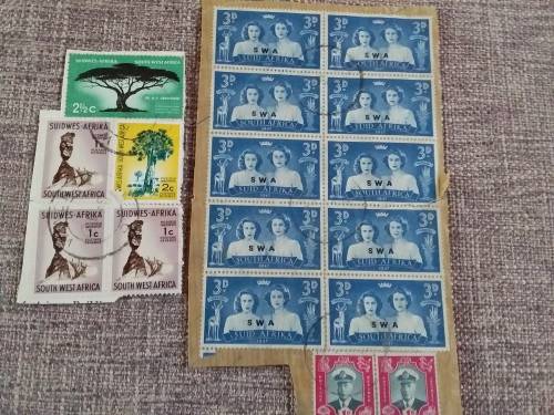Some Old SWA Stamps - As per images