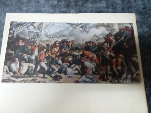 The Death of Nelson - Daniel Maclise 1806-1870 Plate