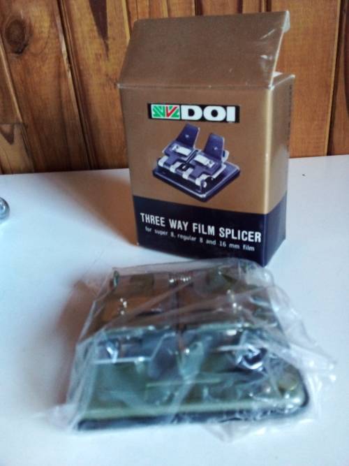 Vintage Super 8, regular 8 and 16mm film splicer