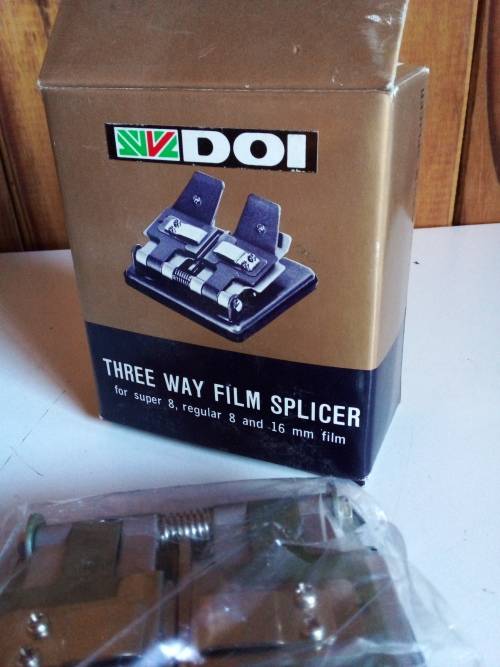 Vintage Super 8, regular 8 and 16mm film splicer