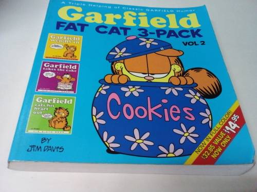 Garfield Triple Pack Full Colour Comic Strip Book