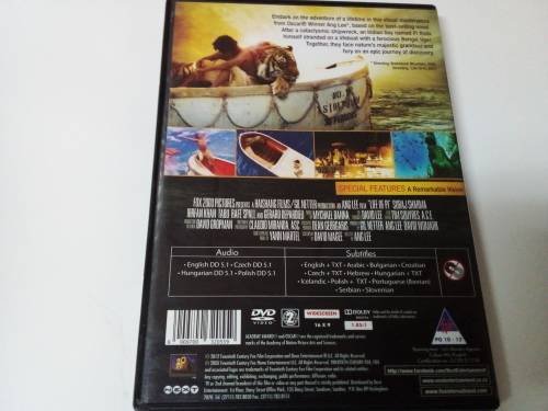 Life of PI DVD Movie