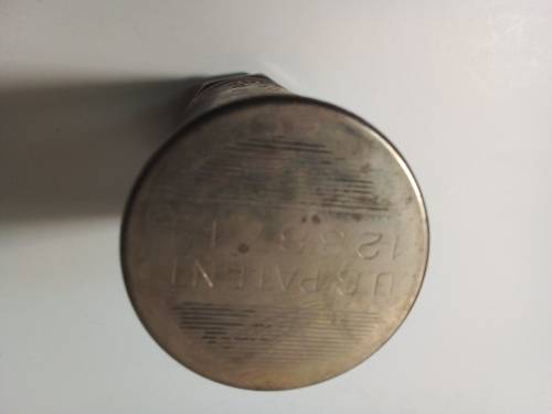 Vintage Metal Canister  - Colgate`s `Handy Grip` Shaving Stick