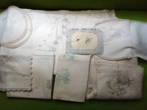 Various Size 100% Pure Linen Cloths for Embroidery