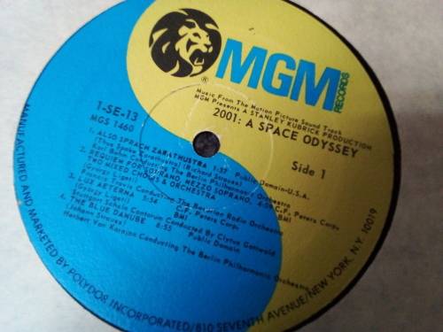 2001 Space Odyssey Soundtrack Vinyl LP