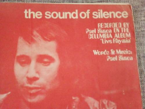 Two Old Music Sheets - Paul Simon and Neil Diamond