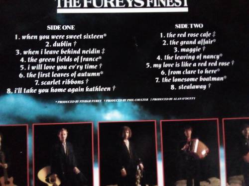 The Fureys Finest Vinyl LP 1987
