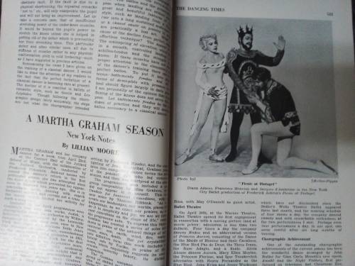 The Dancing Times Magazine June 1952
