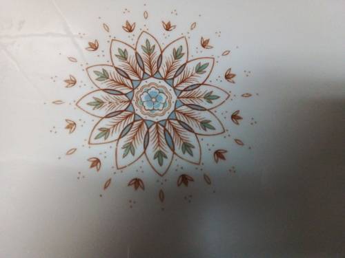 Vintage Large Alfred Clough Satin White Platter