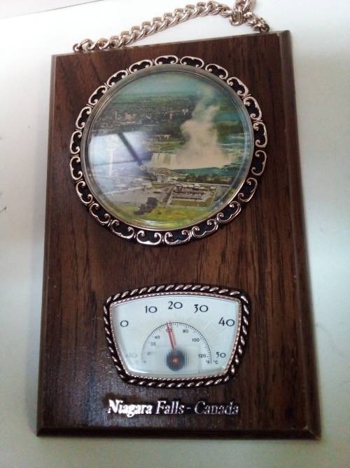Vintage Niagra Falls Canada Souvenir Wall Hanging