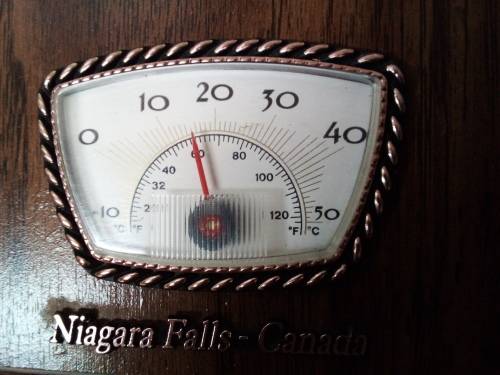 Vintage Niagra Falls Canada Souvenir Wall Hanging
