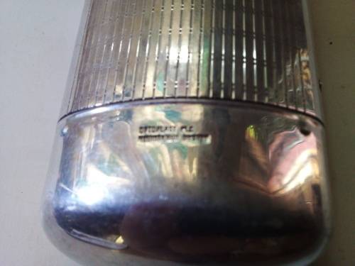 Vintage Optoplast Tin with Vintage Clamps